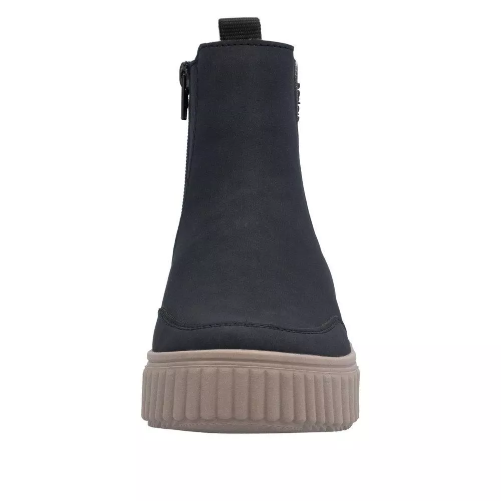 Botki RIEKER N2553-14 blue