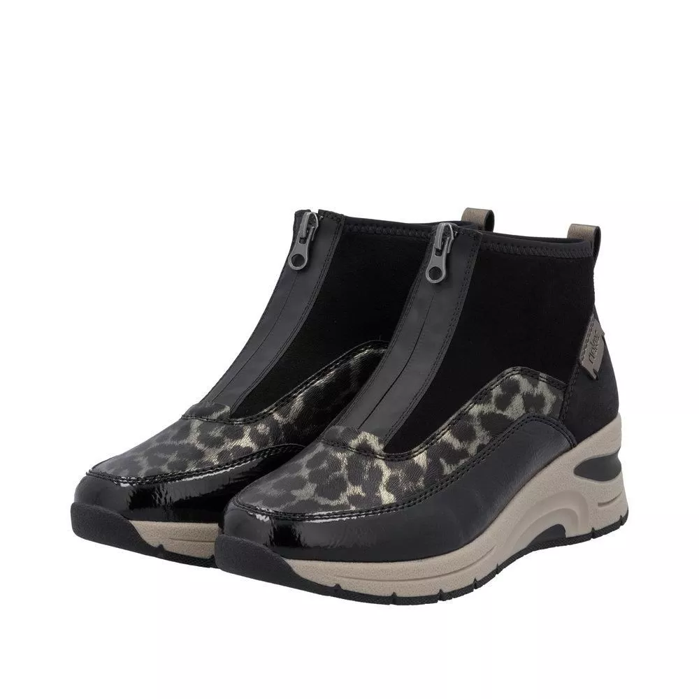 Botki RIEKER N9362-00 black