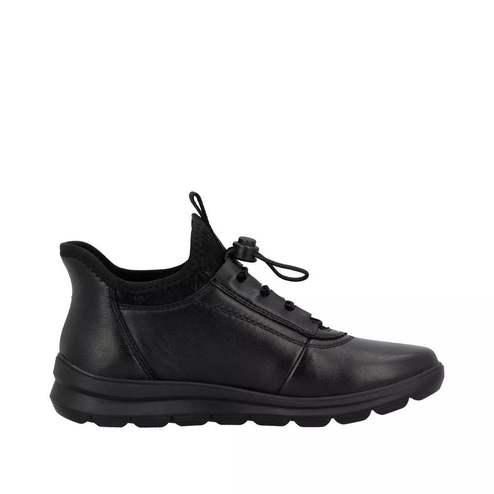 Półbuty RIEKER Z0057-00 black
