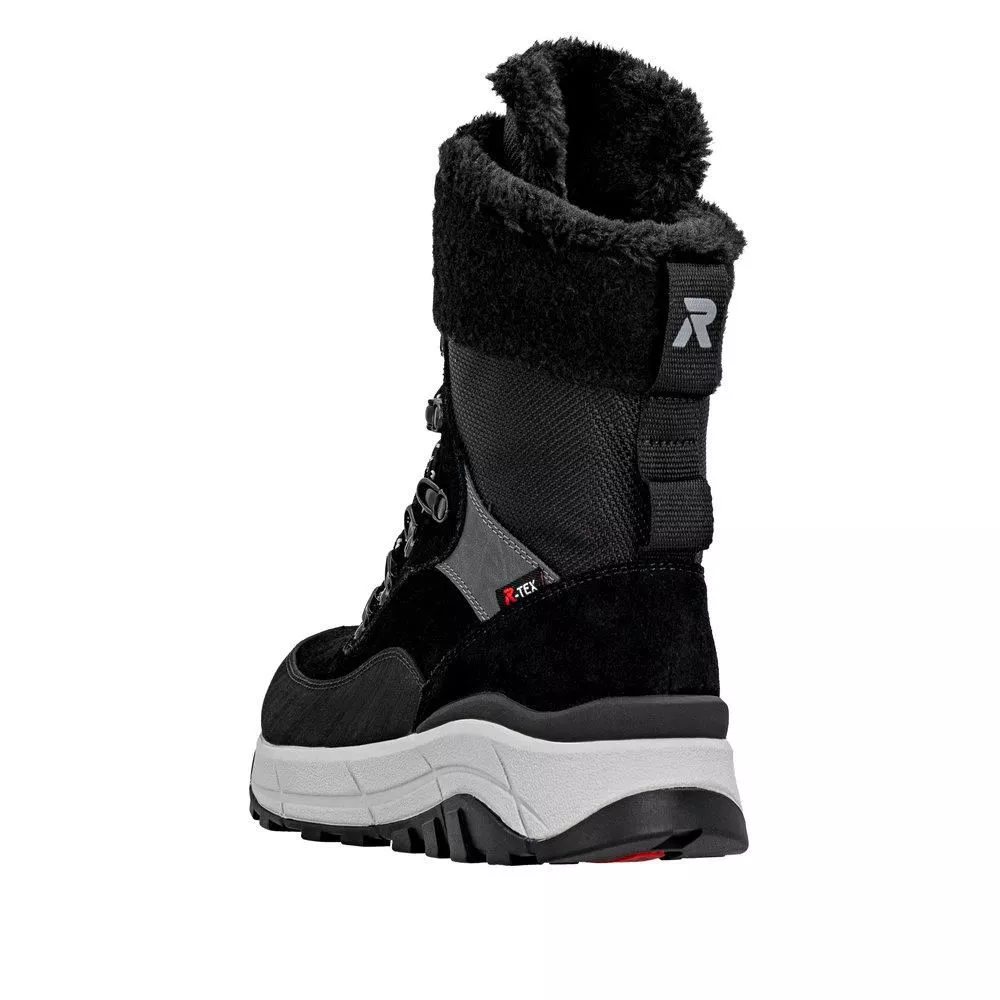 Trzewiki RIEKER W0066-00 black