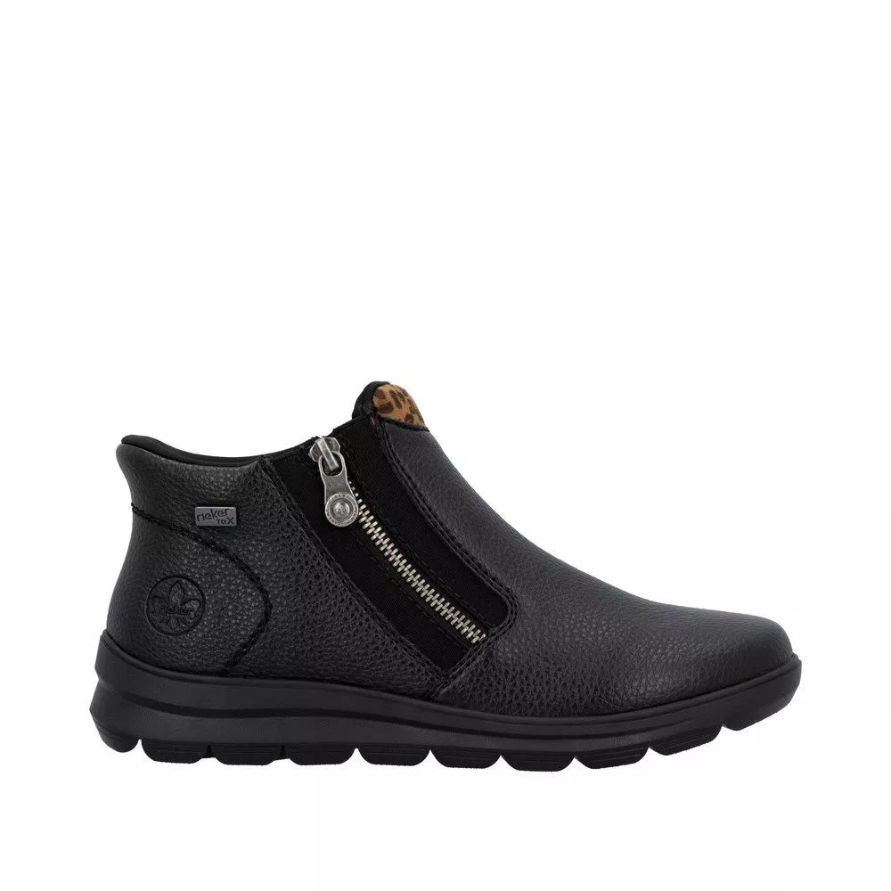 Botki RIEKER Z0059-00 black