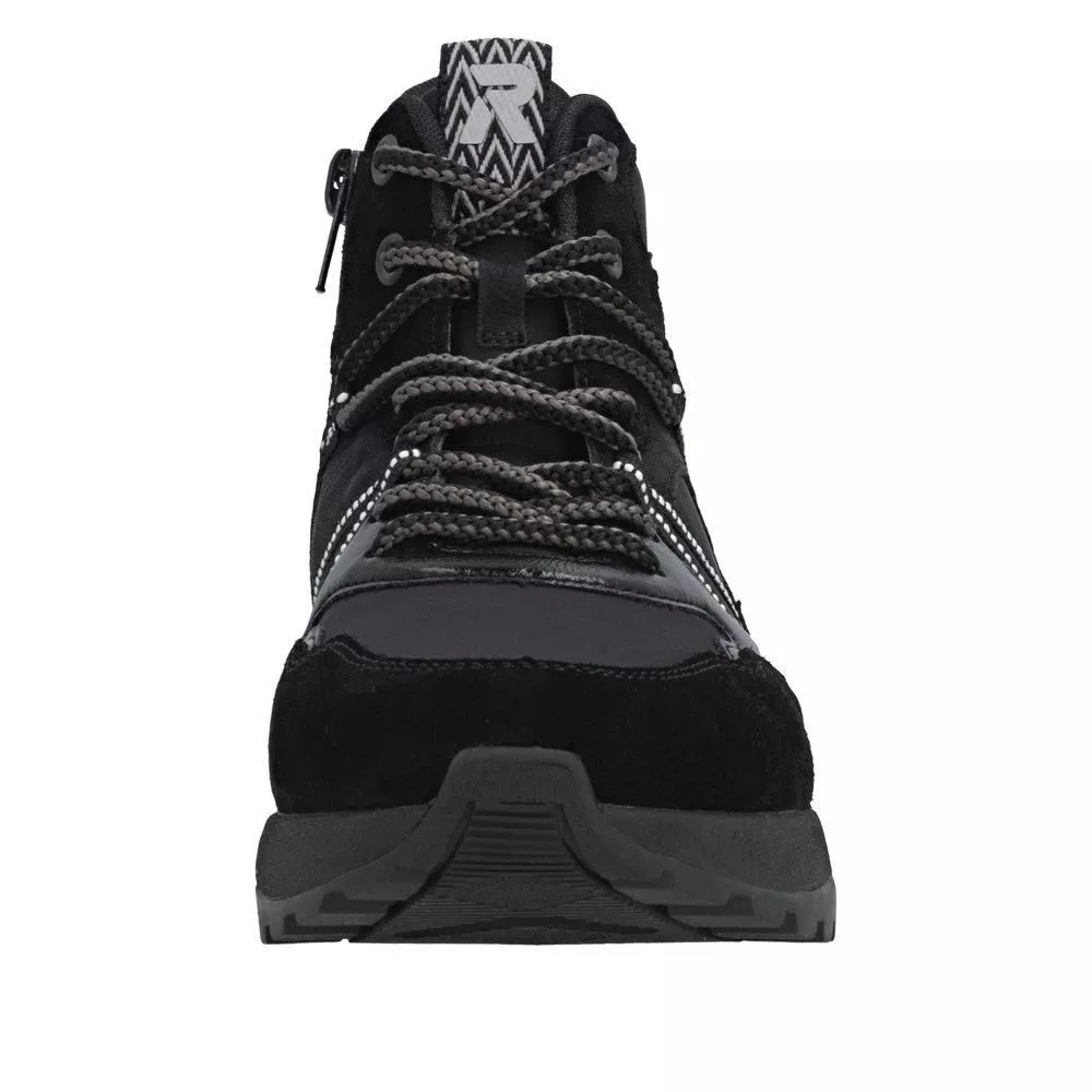 Trzewiki RIEKER W2570-00 black