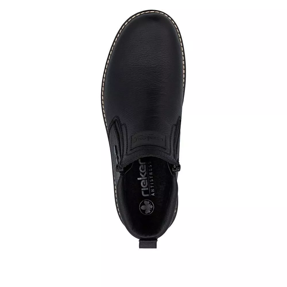 Botki RIEKER 39871-00 black