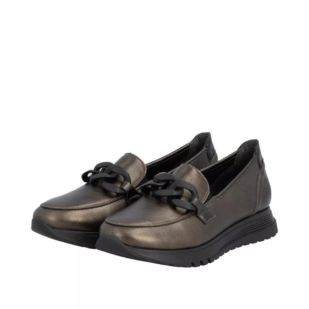 Mokasyny RIEKER 49051-25 brown
