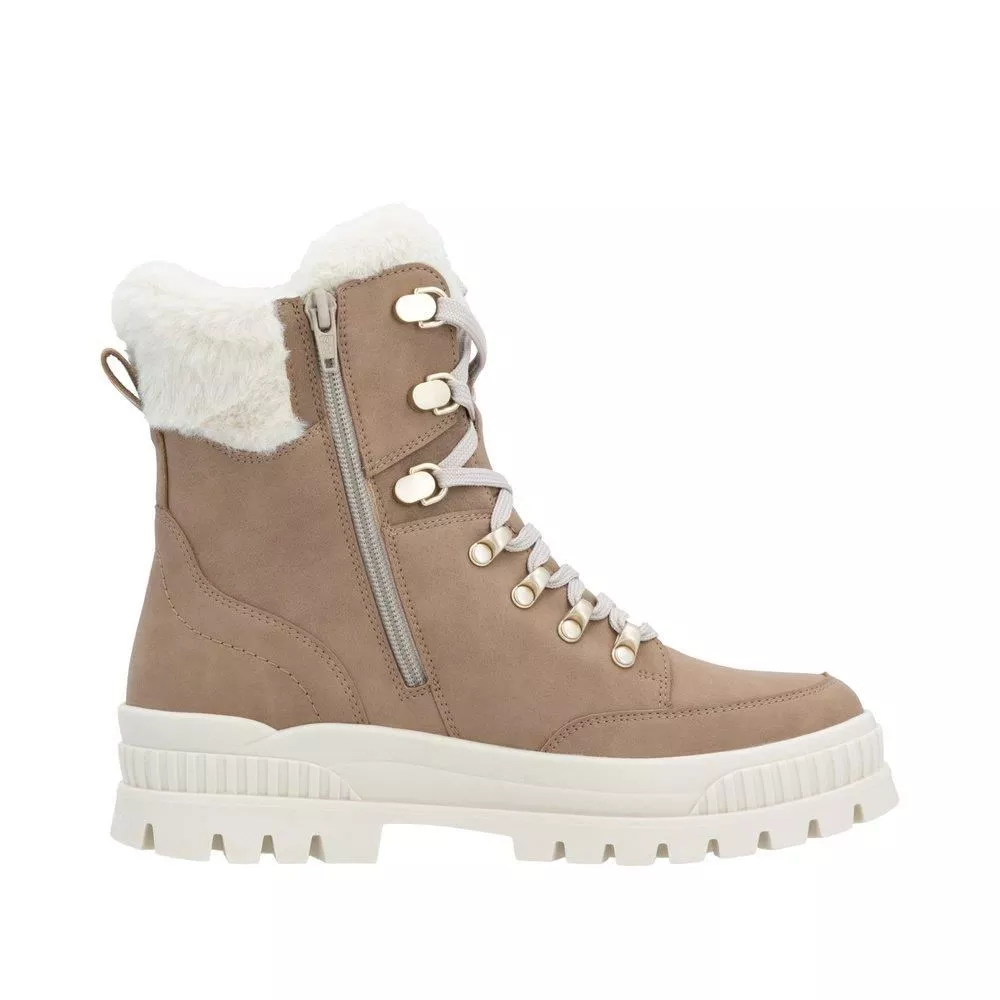 Trzewiki RIEKER W2174-20 beige