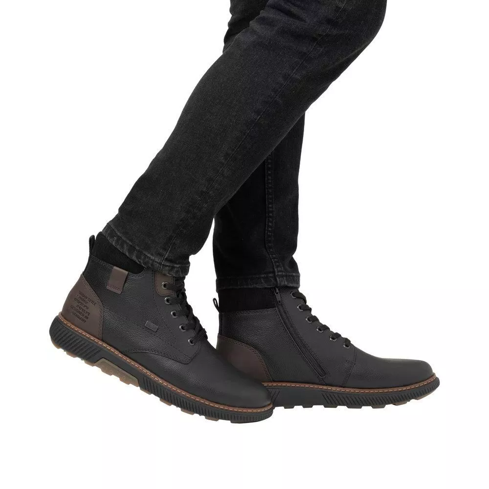 Trzewiki RIEKER B3343-00 black