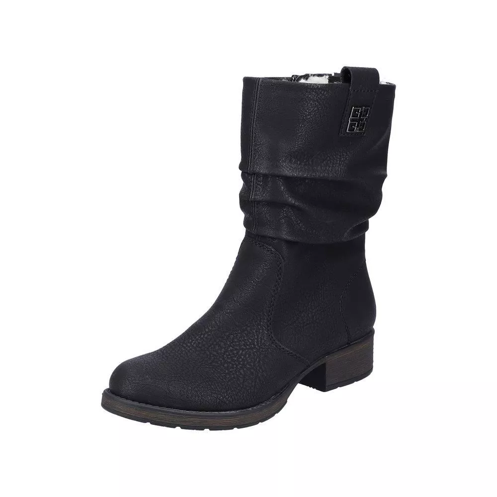 Botki RIEKER Z9583-00 black