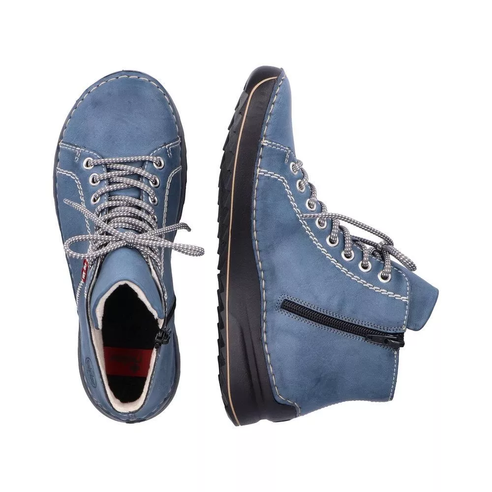Trzewiki RIEKER 71510-14 blue