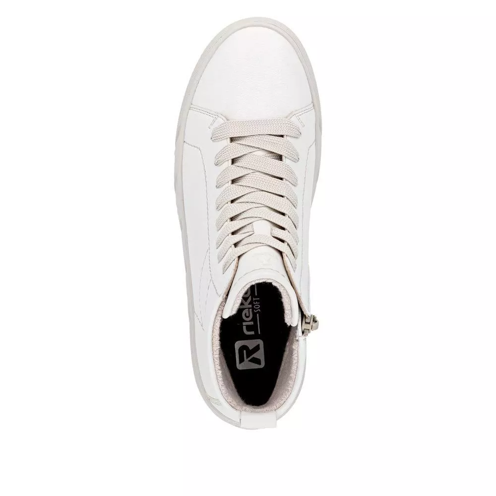 Trzewiki RIEKER W2661-80 white