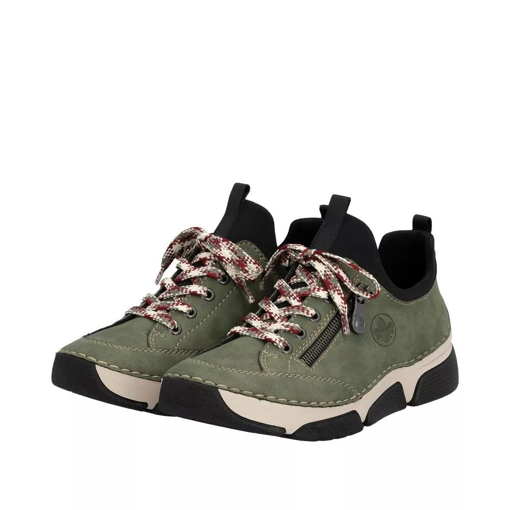 Półbuty RIEKER 45973-54 green