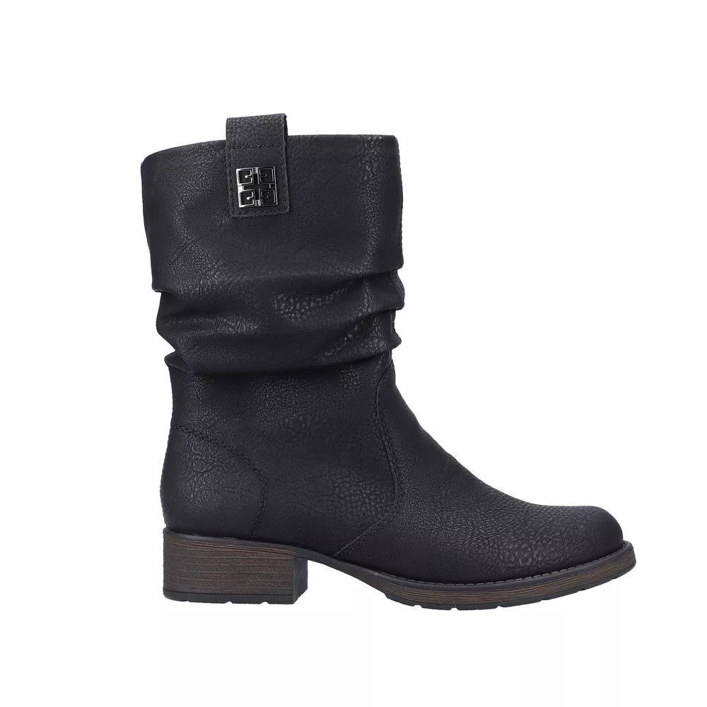 Botki RIEKER Z9583-00 black