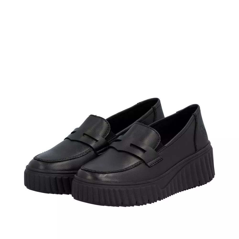 Mokasyny RIEKER N2562-00 black