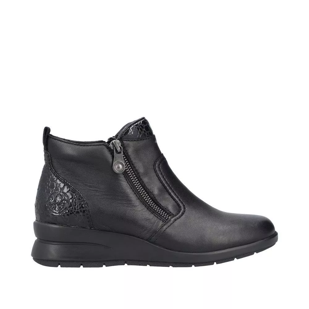 Botki RIEKER L4861-00 black