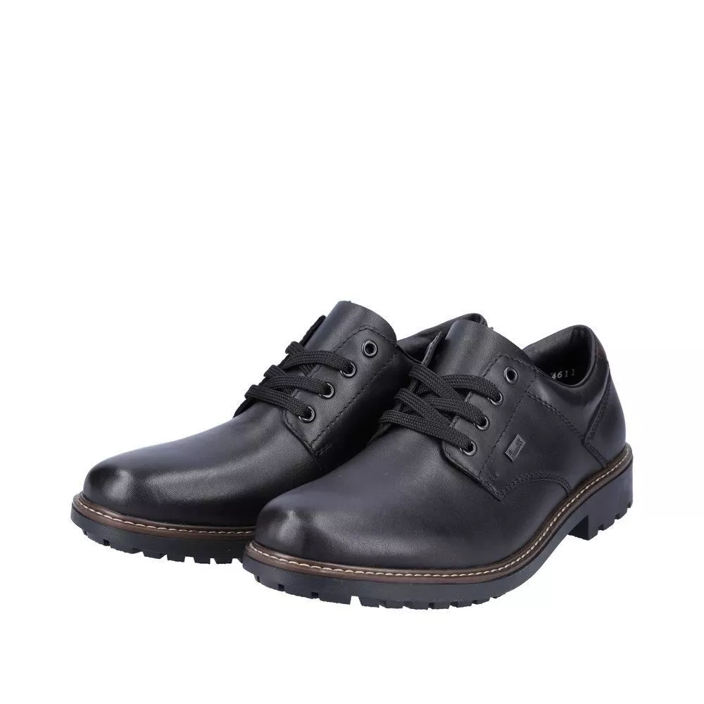 Półbuty RIEKER F4611-00 black