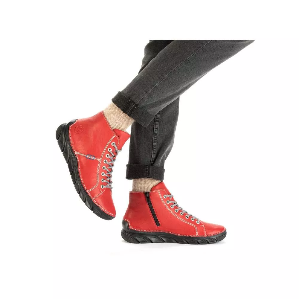 Trzewiki RIEKER 55020-33 red