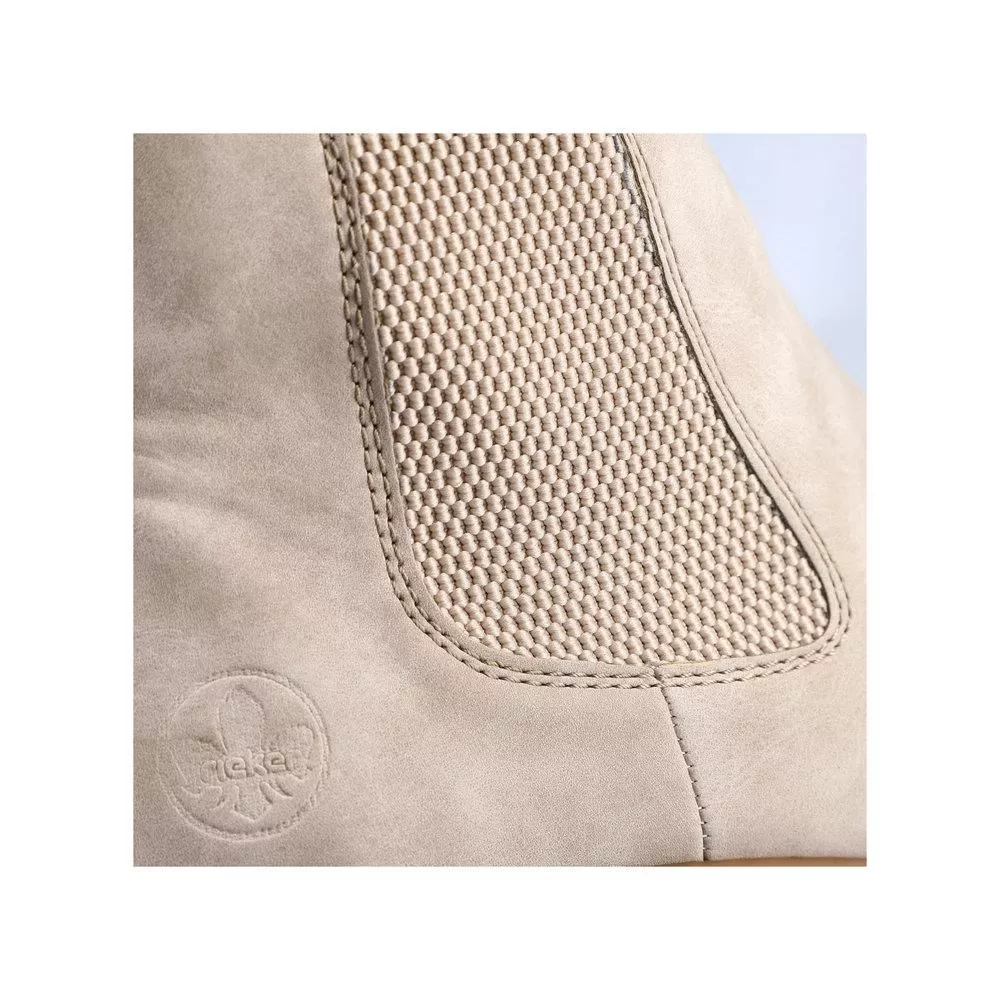 Botki RIEKER X5772-60 beige