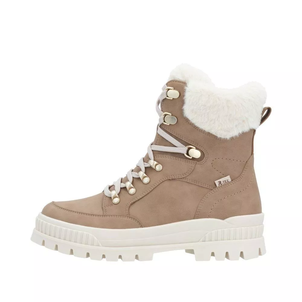 Trzewiki RIEKER W2174-20 beige