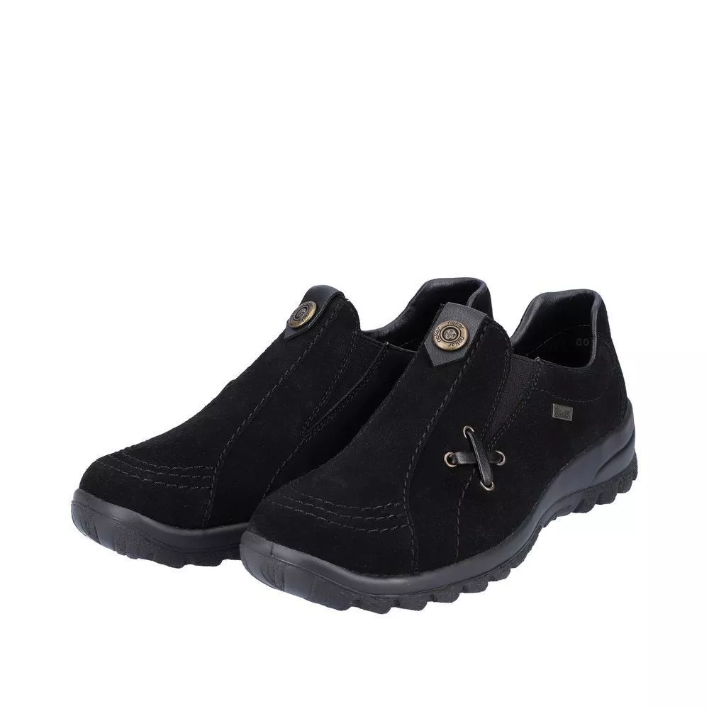 Półbuty RIEKER L7171-00 black