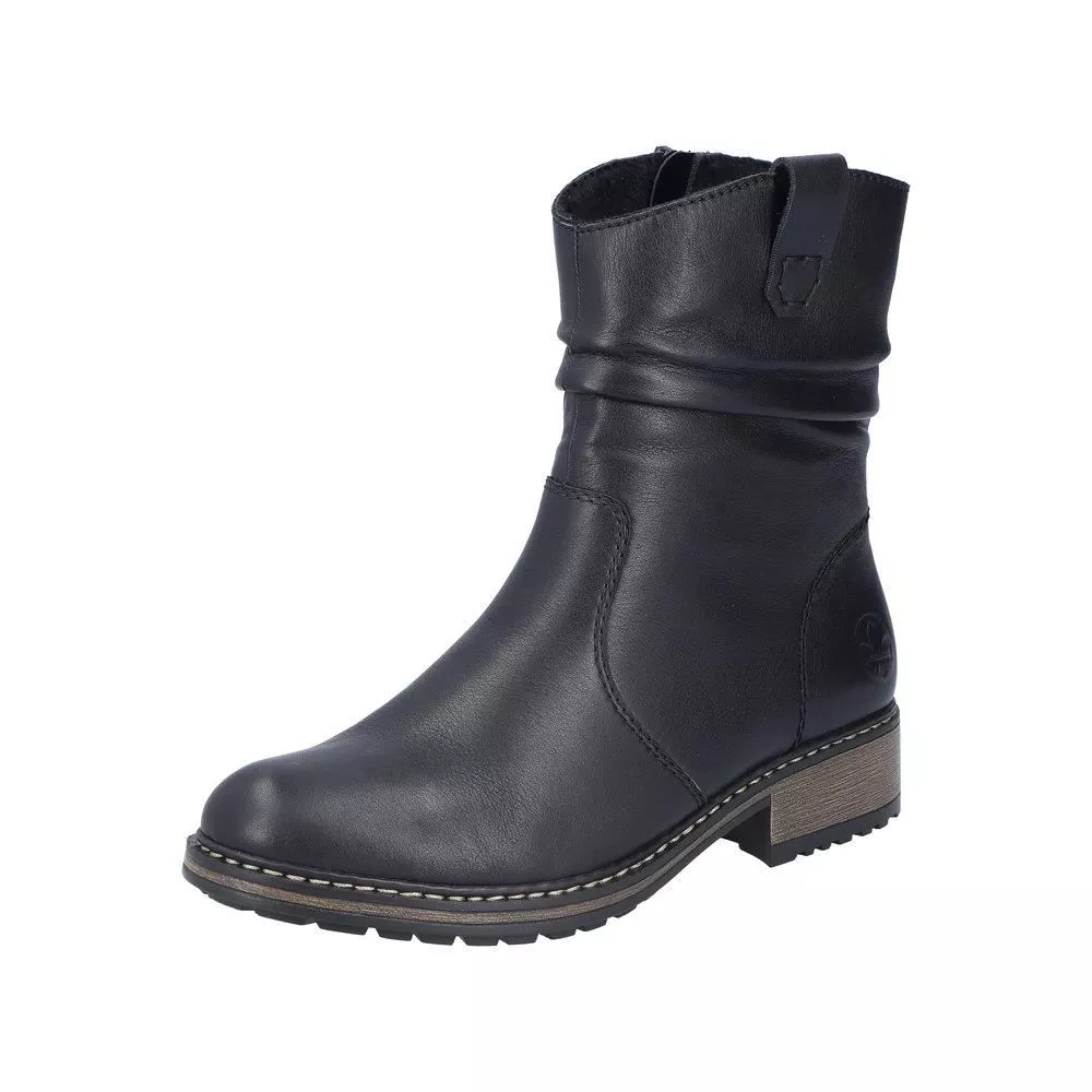 Botki RIEKER Z6883-00 black