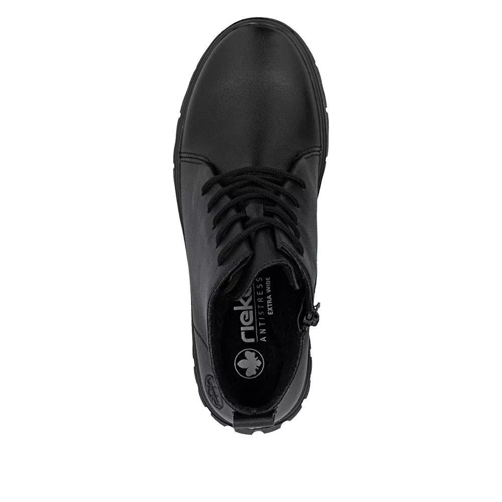Półbuty RIEKER N1331-00 black