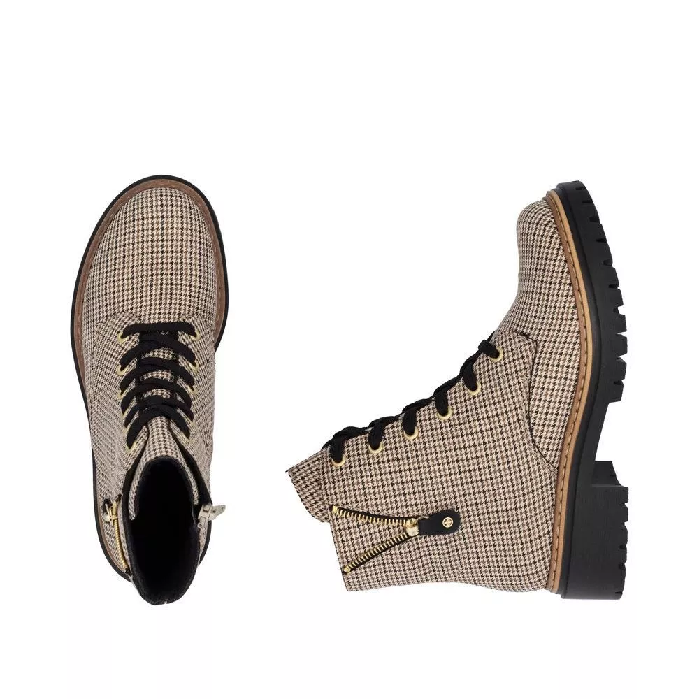 Trzewiki RIEKER 72617-60 beige
