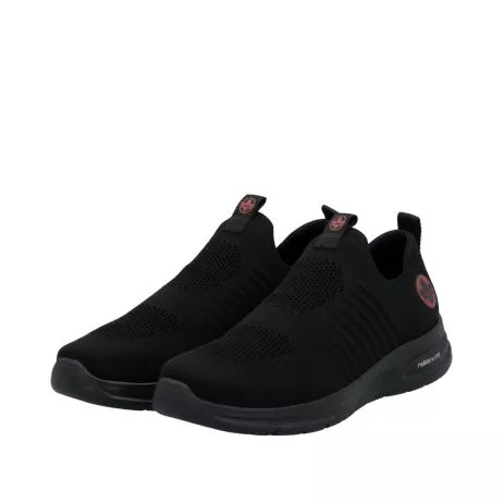 Półbuty RIKER B7365-00 black