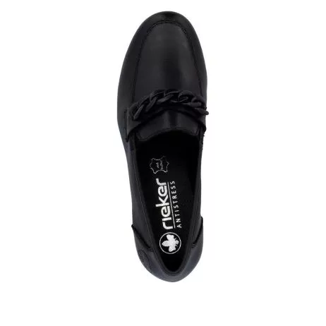 Mokasyny RIEKER 41660-00 black
