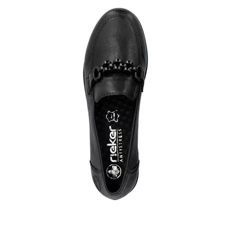 Mokasyny RIEKER L5361-00 black