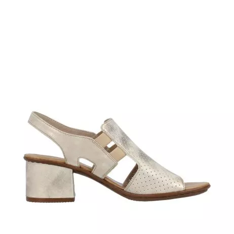 Sandały RIEKER 64665-60 beige