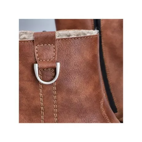 Botki RIEKER Z6871-24 brown