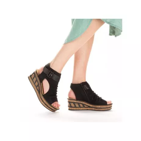 Sandały RIEKER 68191-00 black