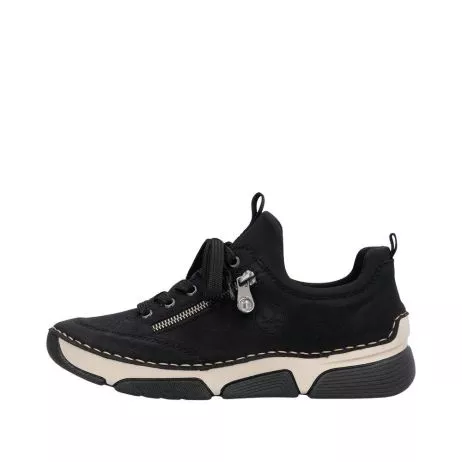 Półbuty RIEKER 45973-00 black