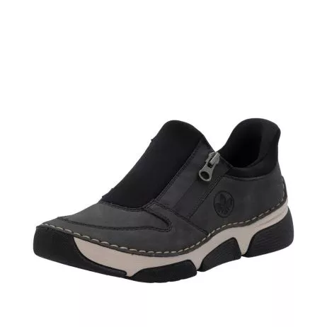 Półbuty RIEKER 45965-45 grey