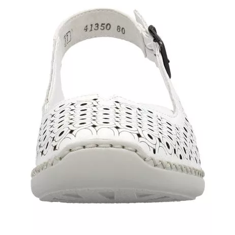 Sandały RIEKER 41350-80 white