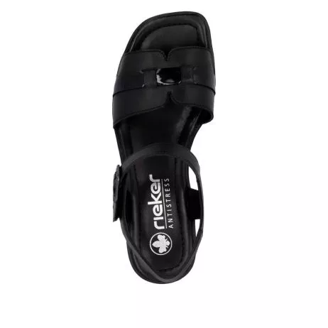 Sandały RIEKER 62685-00 black