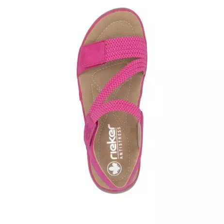 Sandały RIEKER 64870-31 pink