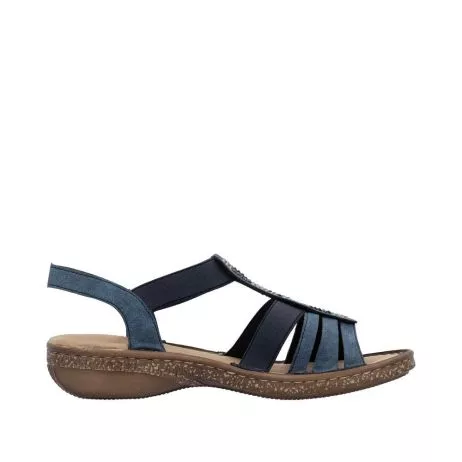 Sandały RIEKER 628G7-14 blue