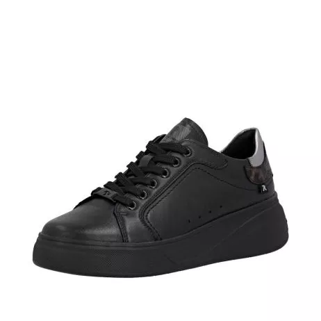 Półbuty RIEKER W2303-00 black
