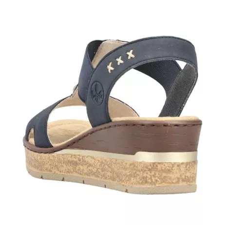 Sandały RIEKER 63798-14 blue