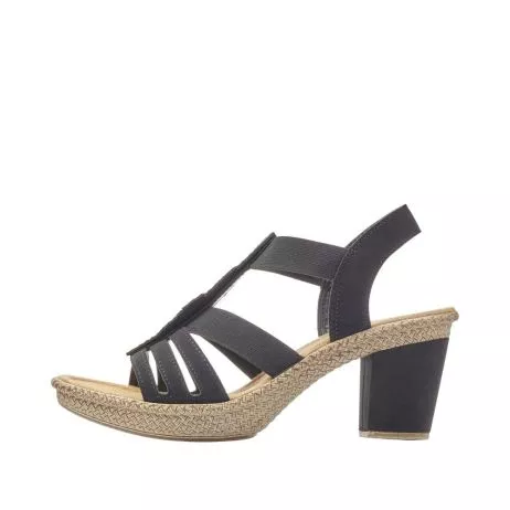 Sandały RIEKER 66526-00 black