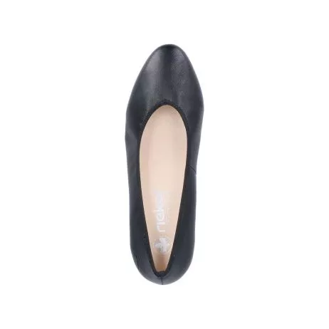 Czółenka RIEKER 44650-01 black