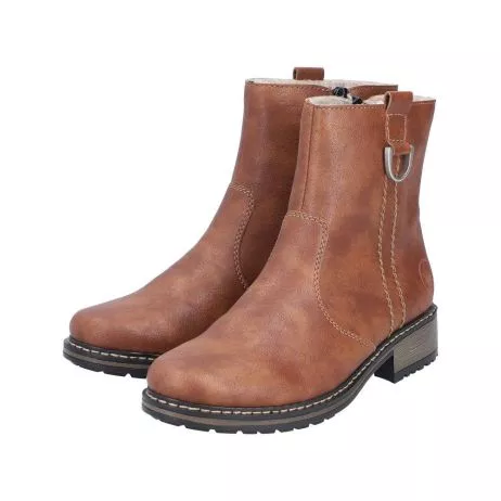 Botki RIEKER Z6871-24 brown