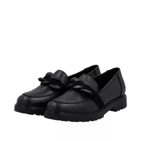 Mokasyny RIEKER 45566-00 black