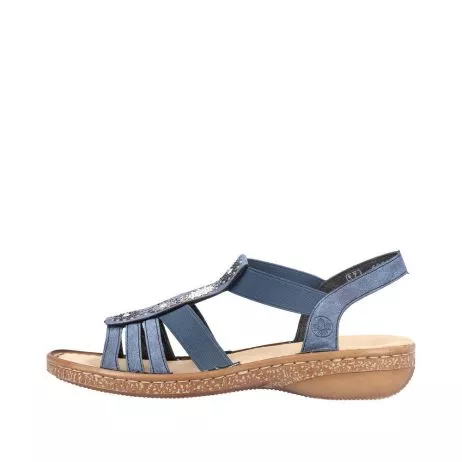Sandały RIEKER 628G9-16 blue