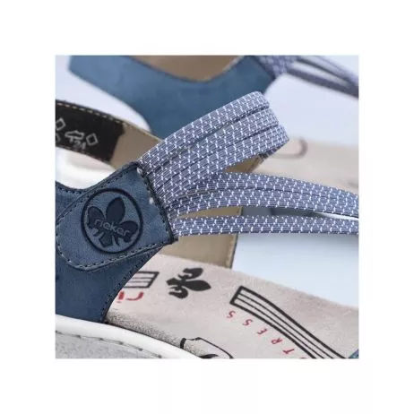 Sandały RIEKER 68871-14 blue