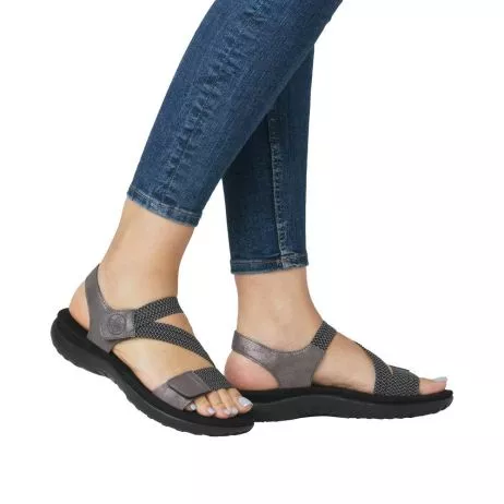 Sandały RIEKER 64870-42 grey
