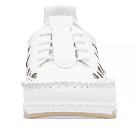 Półbuty RIEKER 49956-80 white