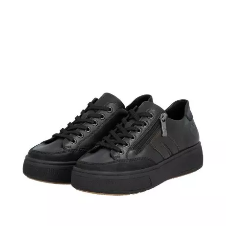 Półbuty RIEKER M7711-00 black
