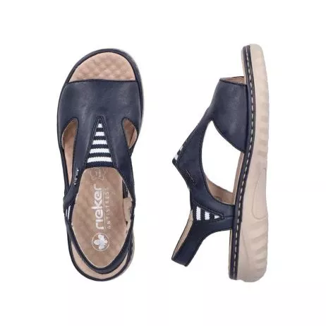 Sandały RIEKER 60466-15 blue