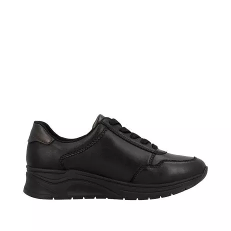 Półbuty RIEKER N9501-01 black